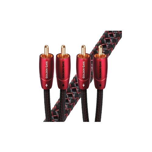 AUDIOQUEST GOLDG02R Golden Gate 2M 2 to 2 RCA male Cable Hire
