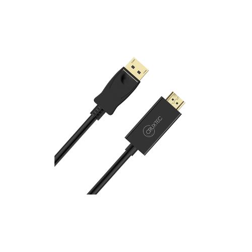 Cruxtec 3m DisplayPort to HDMI Cable Hire