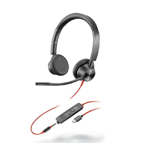  Poly Blackwire 3325 USB Interface Headset Rent