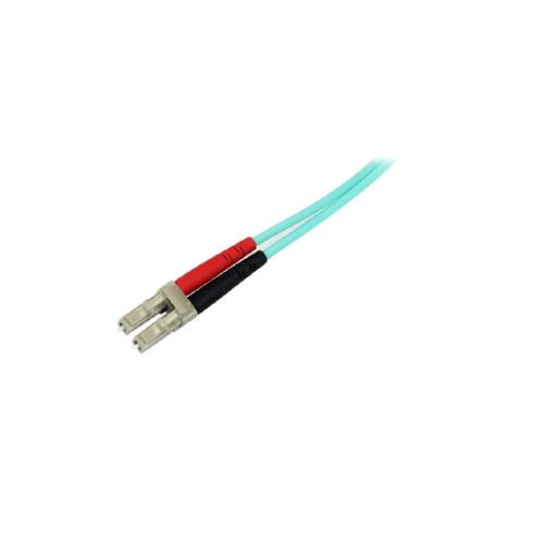 laptop rental in chennai StarTech 450FBLCLC2 2m Aqua OM4 Duplex Multimode Fiber Optic Cable Hire