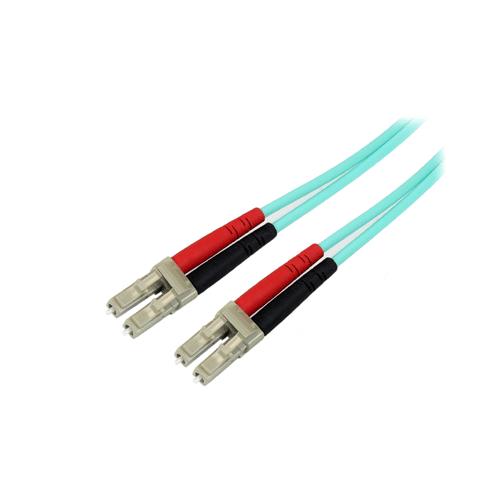 laptop rental in chennai StarTech A50FBLCLC1 10 Gb Aqua MM Fiber Patch Cable Hire