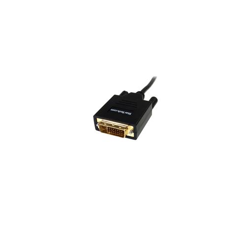 laptop rental in chennai StarTech MDP2DVIMM6B 1.8m 6ft Mini DisplayPort to DVI Cable Rent