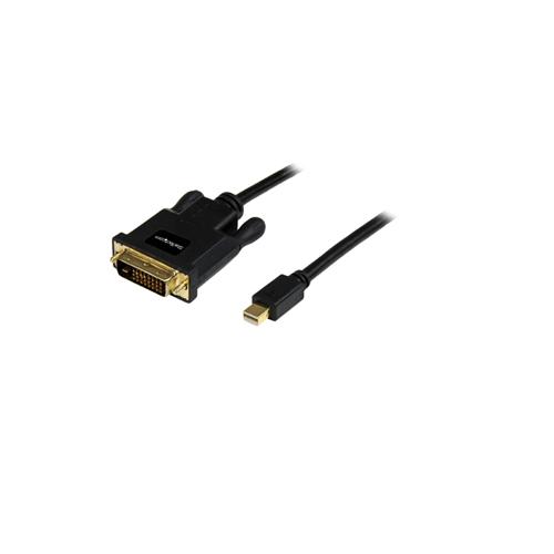 laptop rental in chennai StarTech MDP2DVIMM6B 18m 6ft Mini DisplayPort to DVI Cable Hire