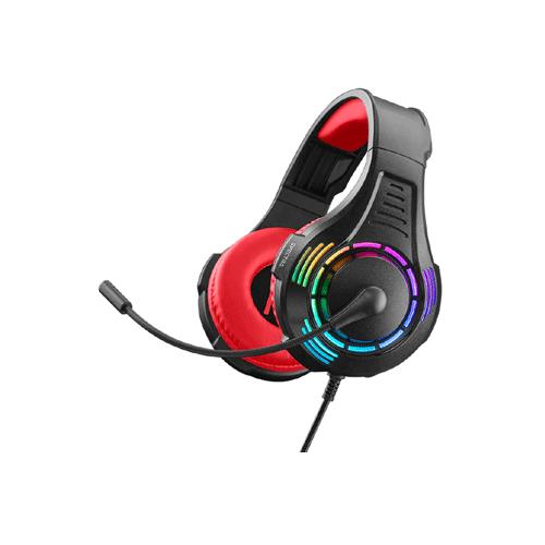 Vertux Malaga Wired Over Ear Multi Coloured Gaming Headset Rent  